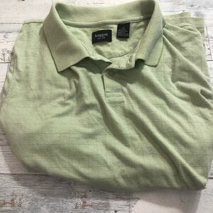 Haggar Green Polo Shirt Soft Breathable Casual